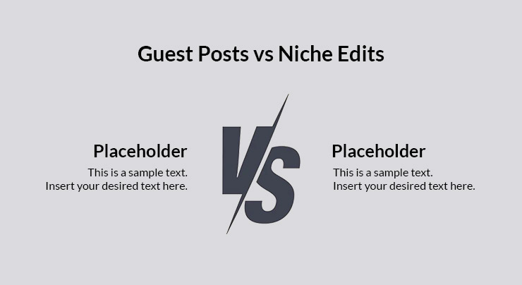Guest post and Niche Edits