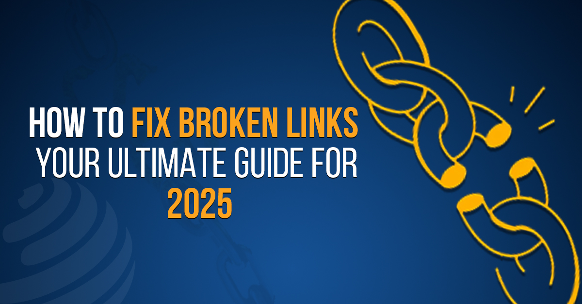 how to fix broken links